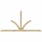 Ekena Millwork Richland Rough Sawn Timber Gable Bracket, Douglas Fir, 108"W x 54"H x 4"D x 4"F, 12/12 Pitch GBW108X54X0404RIC00RDF - alternate 1